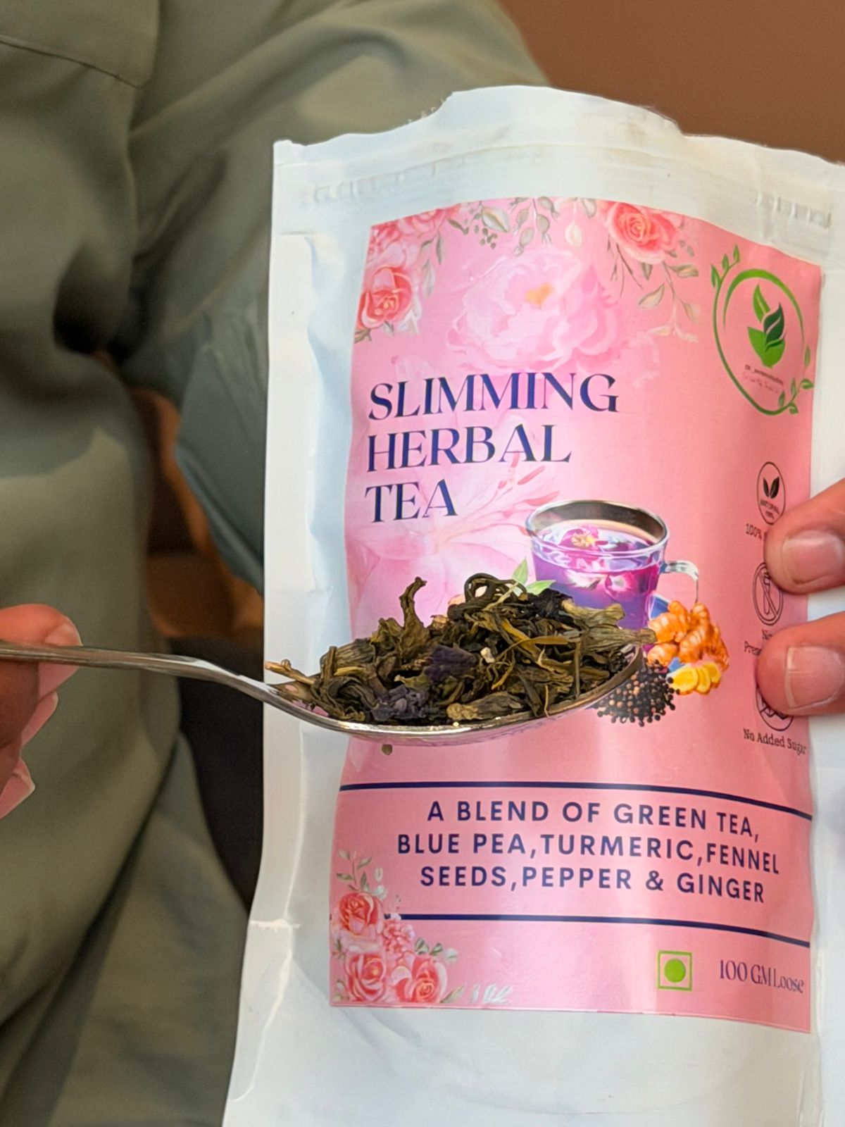 slimming herbal tea – natural wellness blend (100g) slimming herbal tea – natural wellness blend (100g)